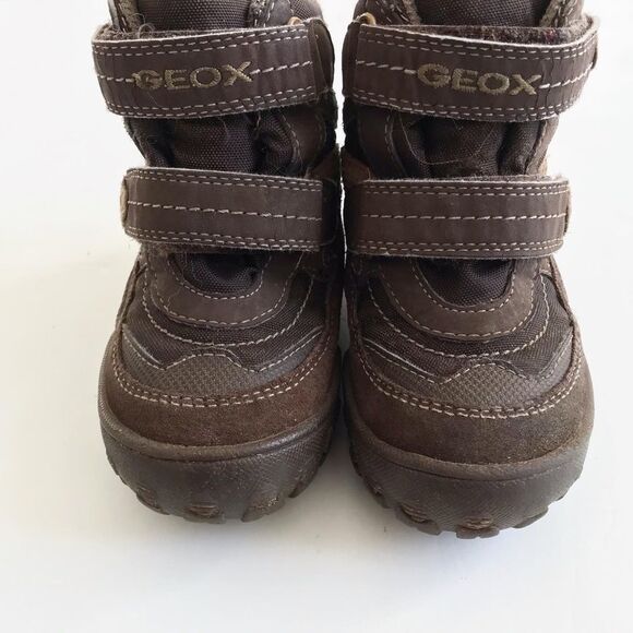 Goex brown Geox Tex  boots EUC size (22) 6.5 - Picture 4 of 7